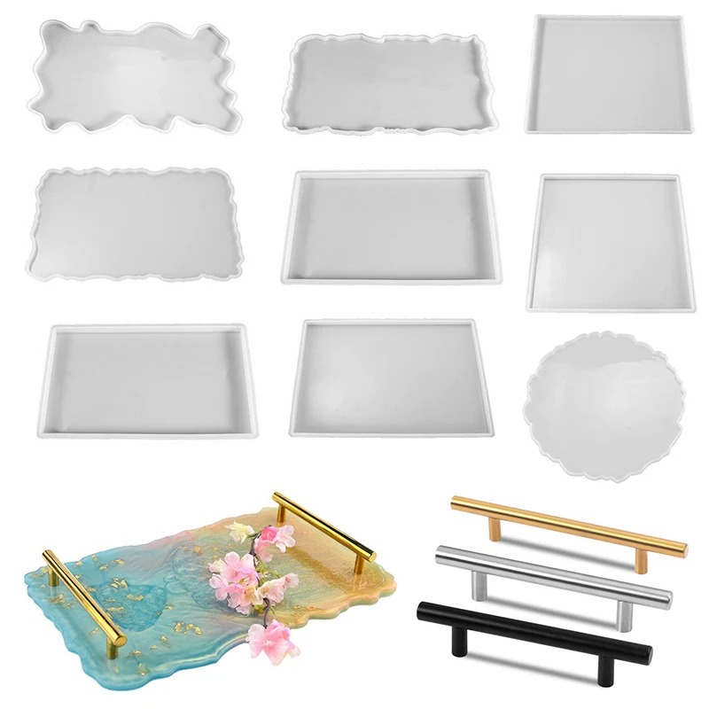 Silicone Mold Tray - Baki Cetakan Silikon Resin Epoksi DIY