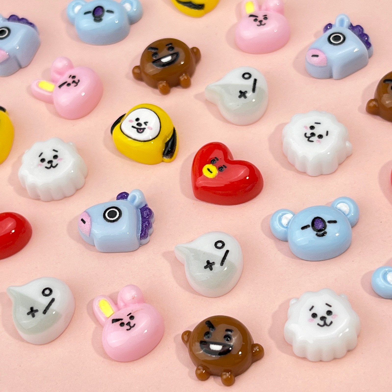 B T 21 Chimmy Koya RJ Shooky T - Resin Craft Kit ulasan dan harga