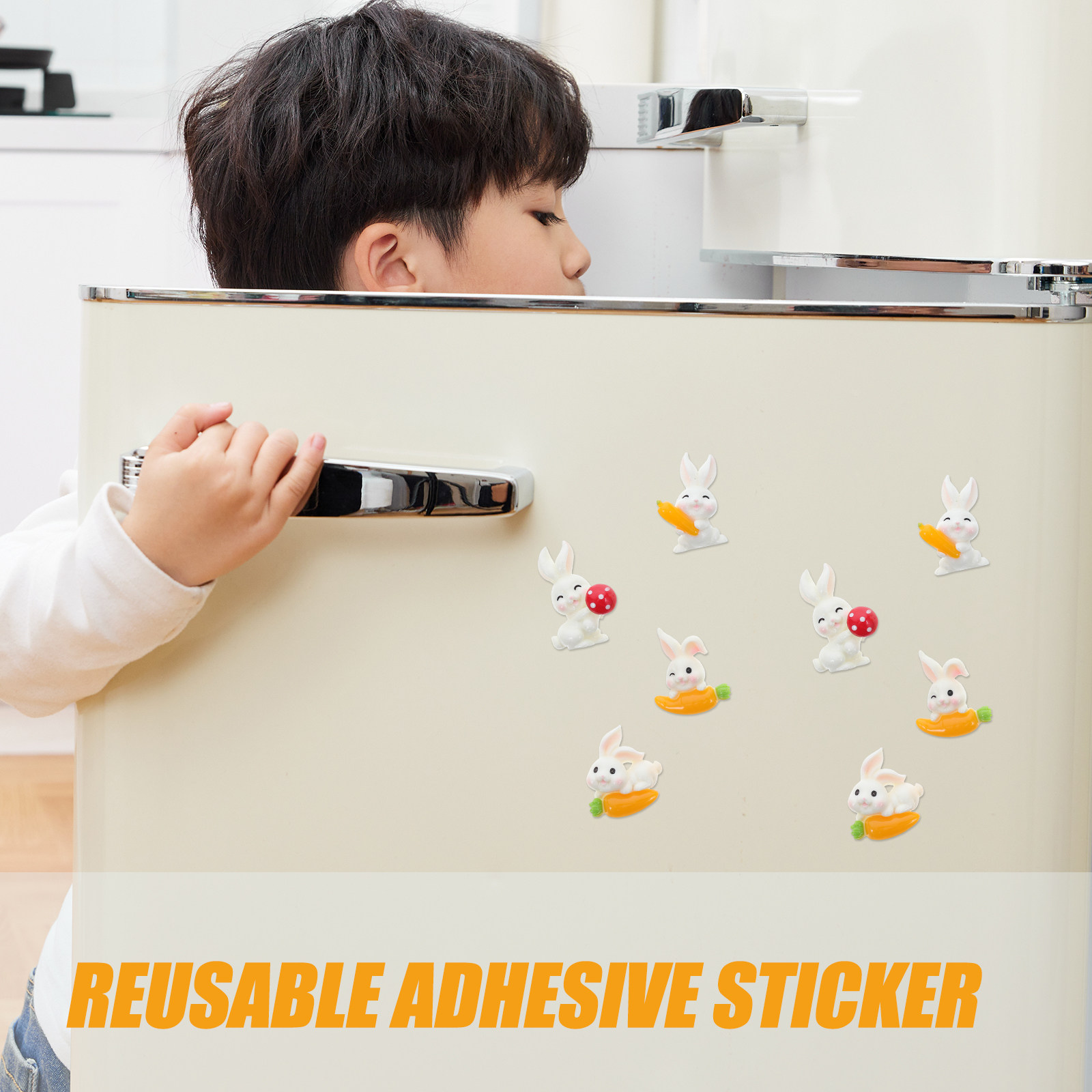 12Pcs Hiasan Kelinci Wortel Re - Resin Craft Supplies ulasan dan harga