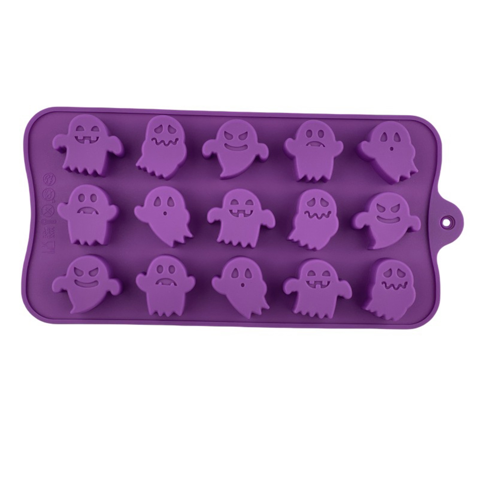 Cetakan Silikon Halloween Bent - Silicone Mold Tray ulasan dan harga