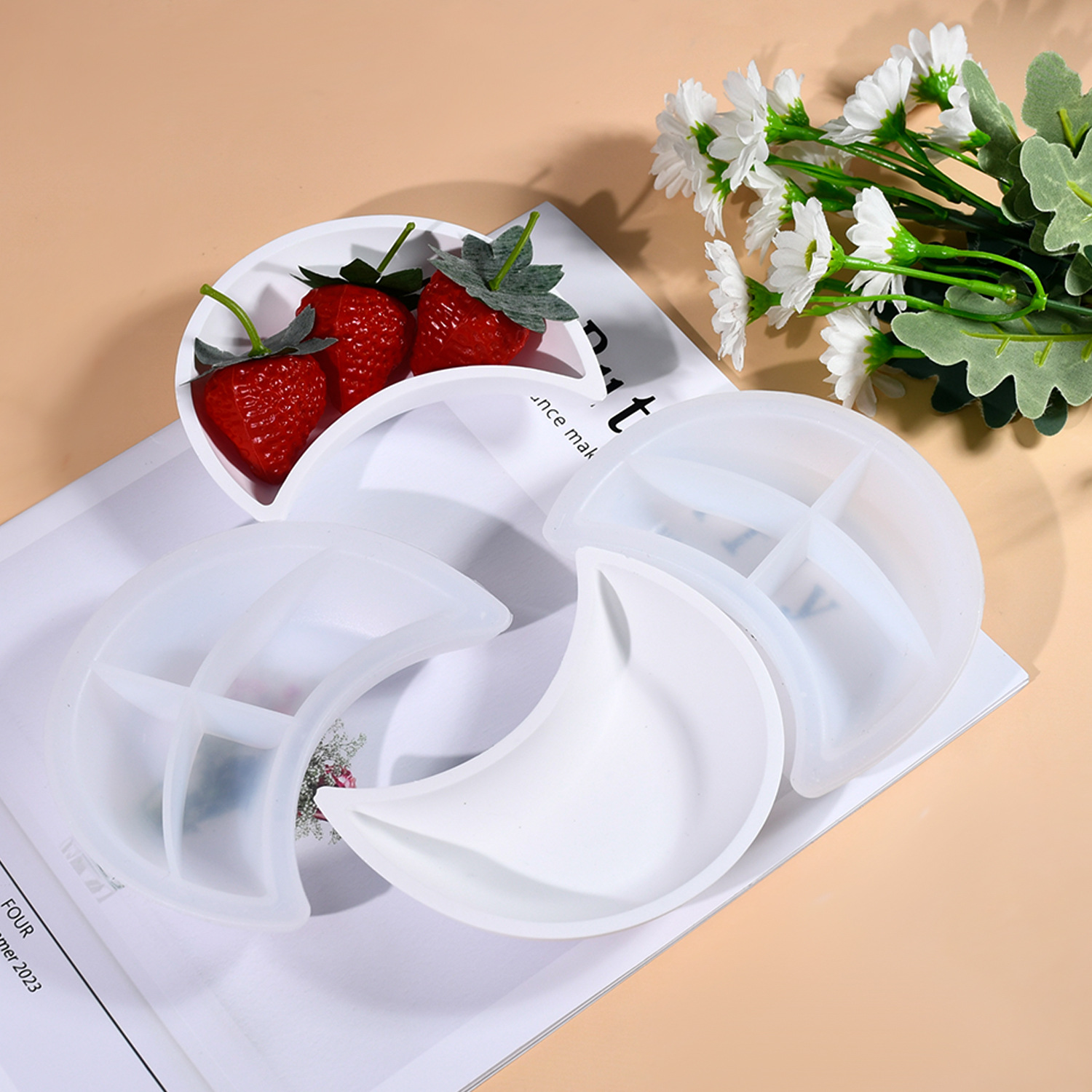 Cetakan resin epoksi DIY kreat - Silicone Mold Tray ulasan dan harga