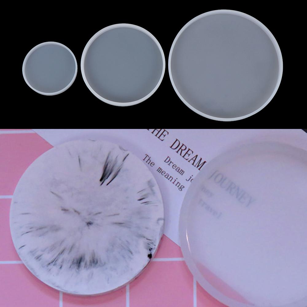 Cetakan Resin Epoxy Bulat untu - Coaster Mold Round ulasan dan harga