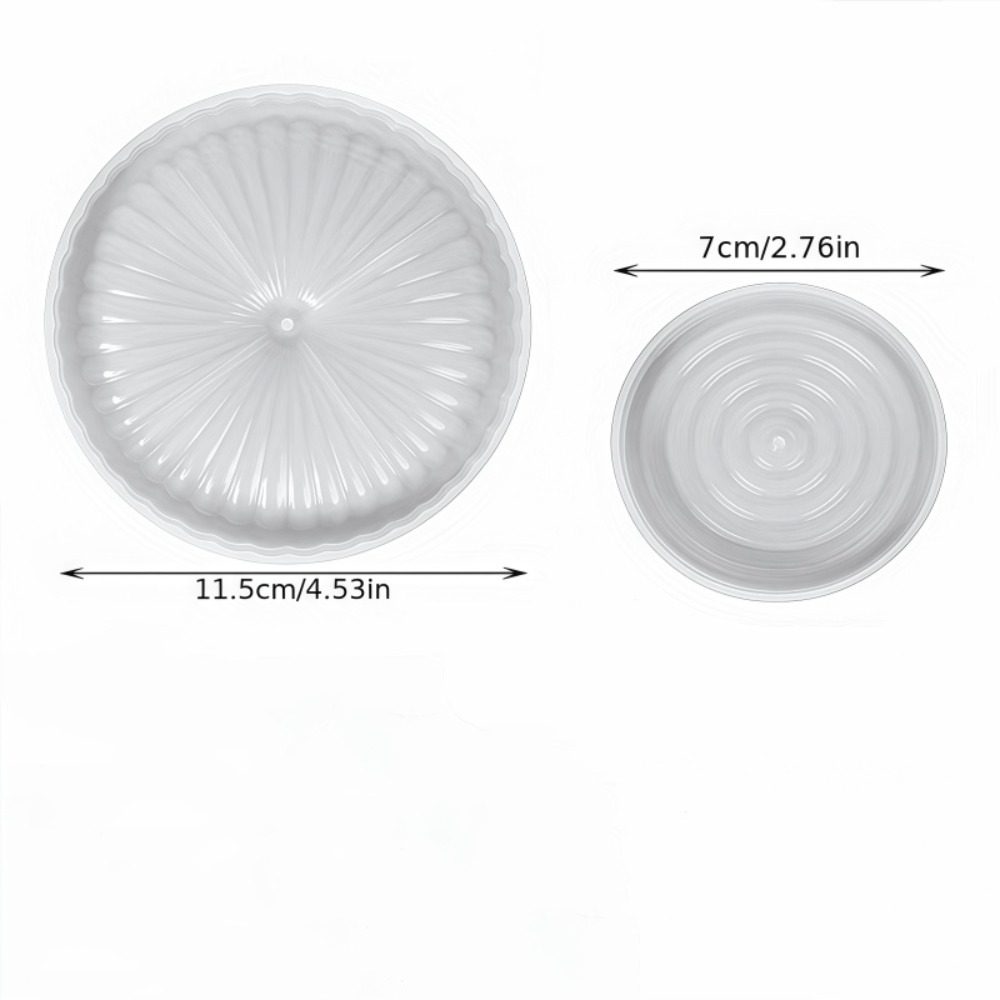 2 Buah Cetakan Silikon Pembaka - Coaster Mold Round ulasan dan harga