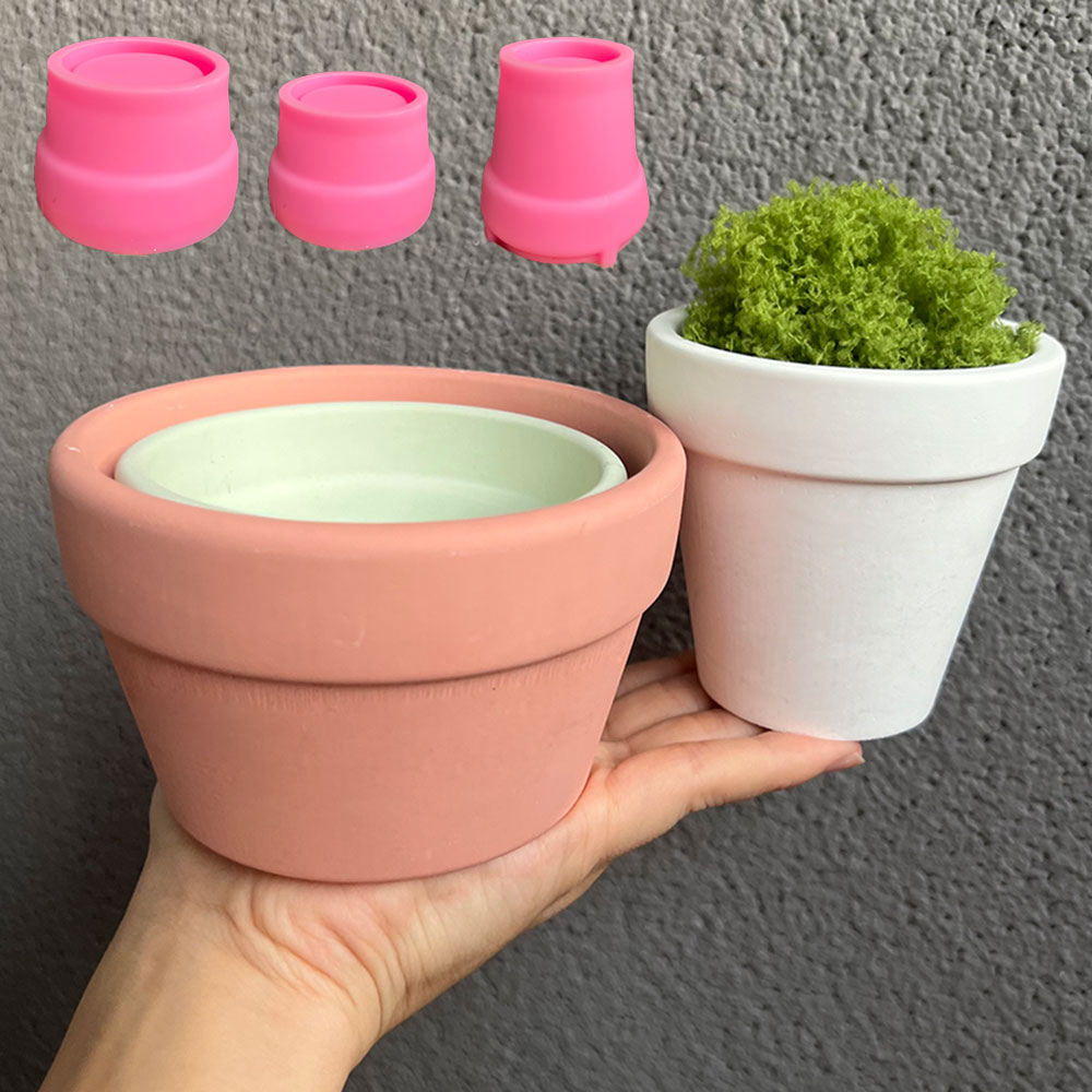 Besar Pot tanaman beton cetaka - Coaster Mold Round ulasan dan harga