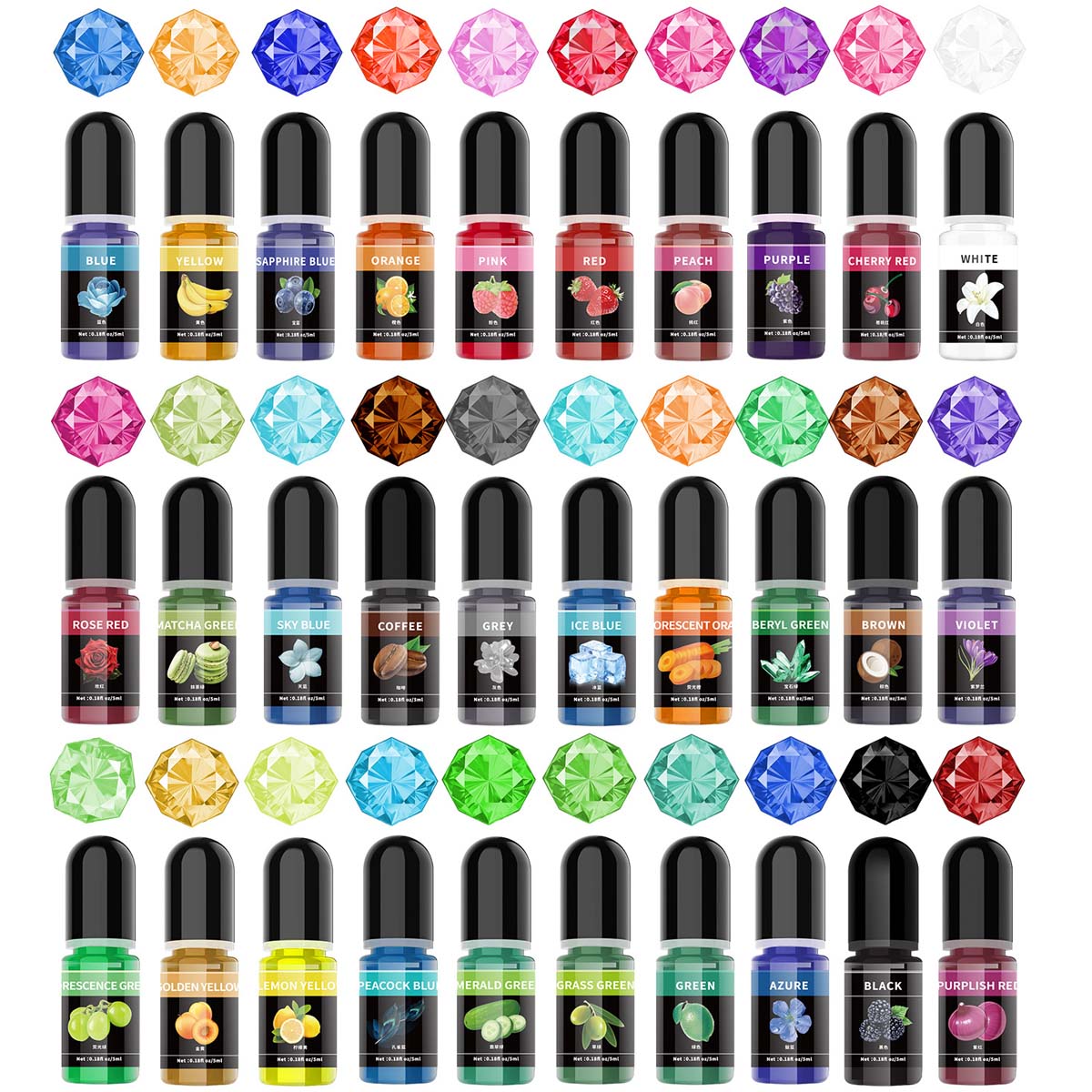5Ml/Botol Pigmen Resin Epoksi  - Epoxy Uv Resin Kit ulasan dan harga