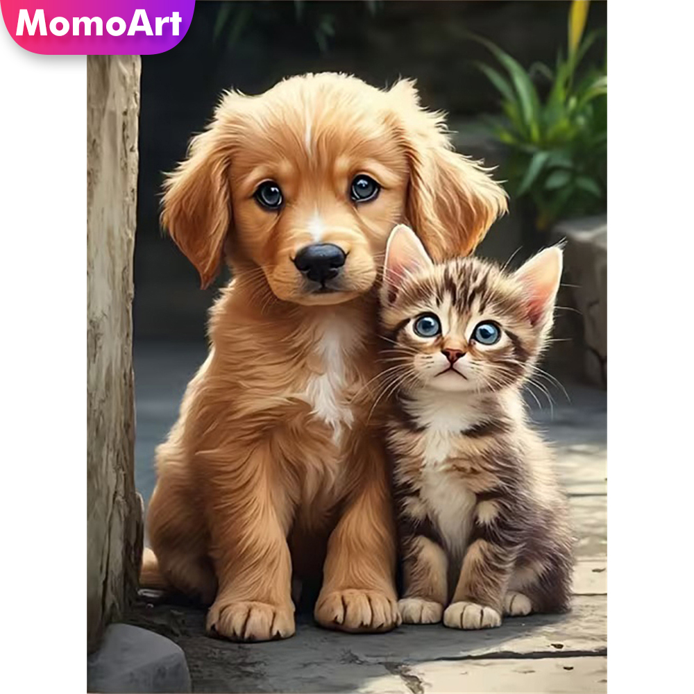 Momoart Lukisan Hewan Anjing B - Resin Craft For Beginners ulasan dan harga